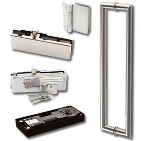 Patch Fittings, Glass Door Locks & Bar Handles